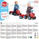 FALK Jeździk Traktor Go! z Przyczepą Czerwony 1-3 lat