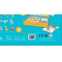 CLASSIC WORLD Układanka Magnetyczna Zwierzęta Tablica Klocki Puzzle Pamięć 60 el.