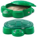 LITTLE TIKES Piaskownica Żółw Pojemnik na Zabawki z Przykrywką