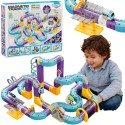 Woopie Magnetická 3D železničná dráha s príťažlivým efektom Track – 126 ks