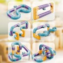 Woopie Magnetická 3D železničná dráha s príťažlivým efektom – 54 ks