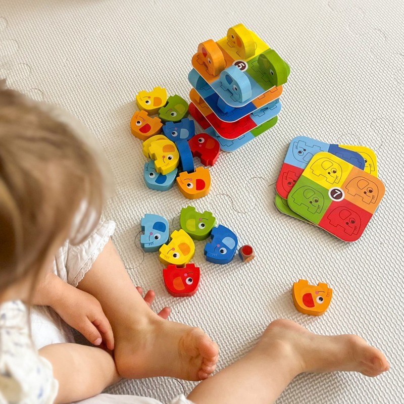 WOOPIE GREEN Słonik na Słoniku Gra Zręcznościowa FSC