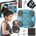 WOOPIE Inteligentný hudobný boxerský terč 4 Boxing Target – Modrý s Bluetooth, LED podsvietením