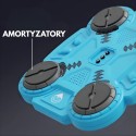 WOOPIE Inteligentný hudobný boxerský terč 4 Boxing Target – Modrý s Bluetooth, LED podsvietením