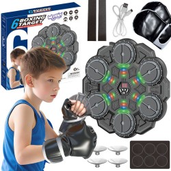 WOOPIE Inteligentný boxerský terč 6 Boxing Target – S Bluetooth a LED podsvietením