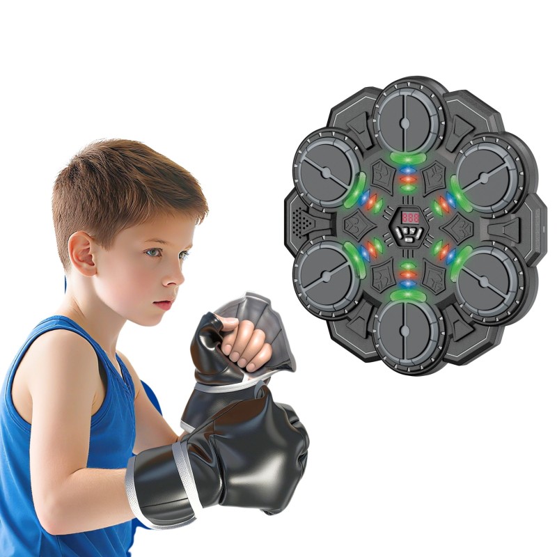 WOOPIE Inteligentný boxerský terč 6 Boxing Target – S Bluetooth a LED podsvietením