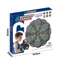WOOPIE Inteligentný boxerský terč 6 Boxing Target – S Bluetooth a LED podsvietením