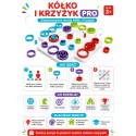 WOOPIE IQ Gra Logiczna Strategiczna Trening Mózgu Kółko i Krzyżyk 36 el.