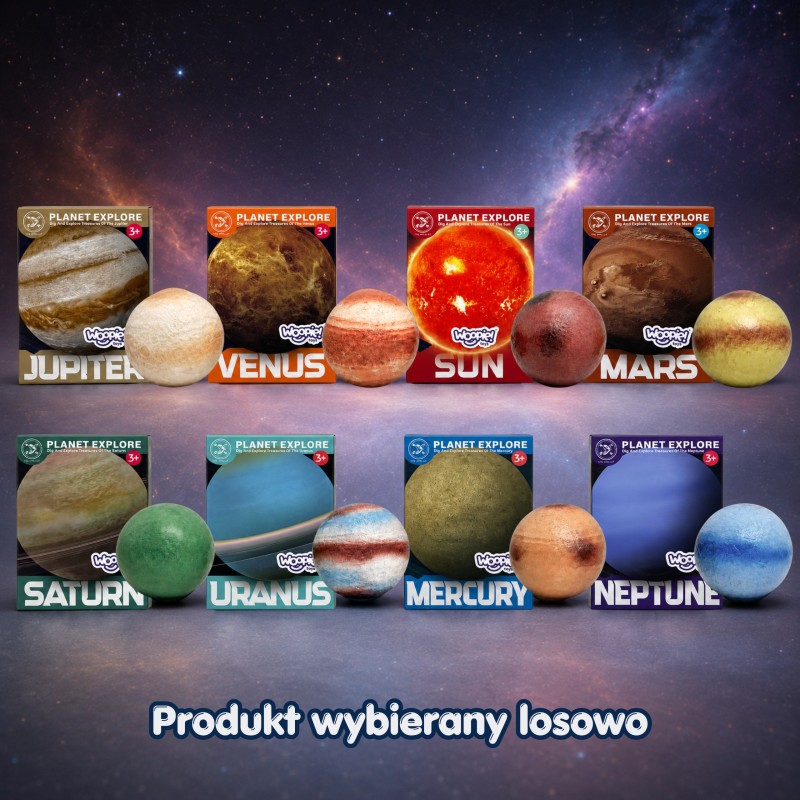 WOOPIE Zestaw Doświadczalny Kopalnia Minerałów Planeta Uran