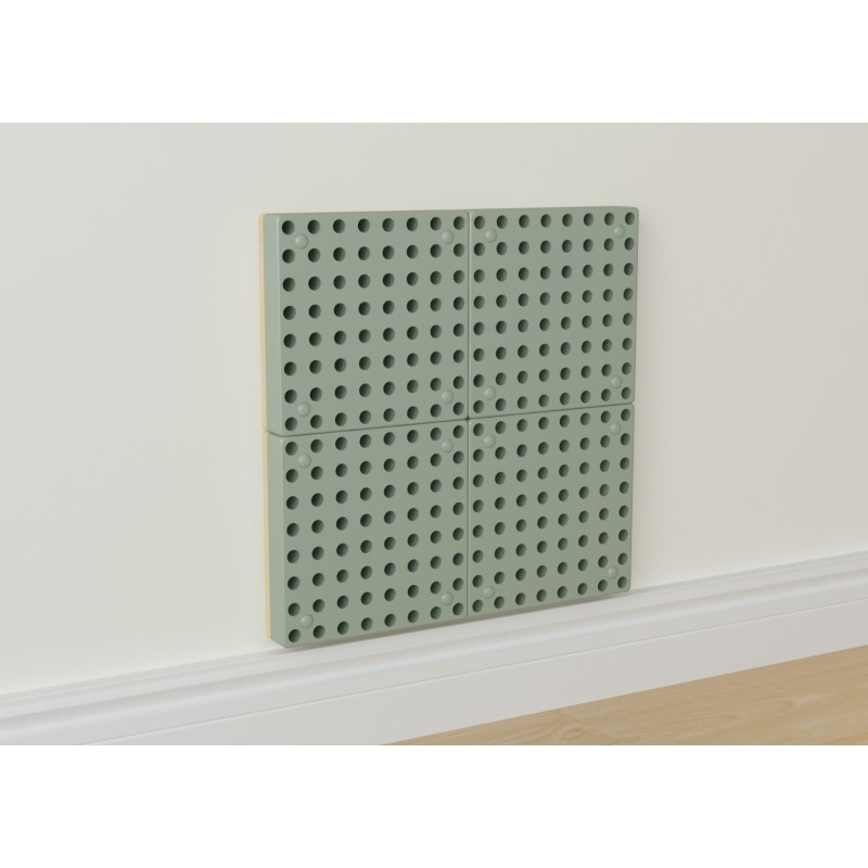 MASTERKIDZ Panel Ścienny Tablica Naukowa Kreatywna STEM Tablica na zewnątrz Outdoor + Panel Monatażowy 40 x 40 (cm)