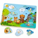 VIGA Puzzle Dźwiękowe Odkrywamy Naturę