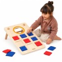 Viga Gra Zręcznościowa 2w1 Kółko i Krzyżyk + Cornhole - Rzut Do celu