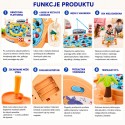 WOOPIE Interaktywny Stolik Gra Łowienia Rybek Na Magnes Piracki