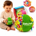 WOOPIE BABY Miękka Sensoryczna Piłka Pani Metka z Wszywkami dla Malucha + Dźwięk