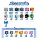 Woopie Magnetická stavebnica Pixelový zámok 64 ks – 3D pixelové kocky