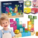 Woopie Magnetická stavebnica Kocky Oceán 63 ks – 3D pixelové kocky