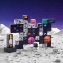 Woopie Magnetická stavebnica Vesmír 74 ks – 3D pixelové magnetické kocky