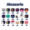 Woopie Magnetická stavebnica Vesmír 74 ks – 3D pixelové magnetické kocky