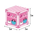 Woopie Magnetická stavebnica 59 ks – 3D pixelové kocky