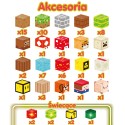 Woopie Magnetická stavebnica Les 75 ks – 3D pixelové kocky