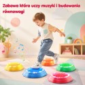 Woopie Interaktívne balančné kamene so zvukom a svetlom 5 ks – Motorický chodník