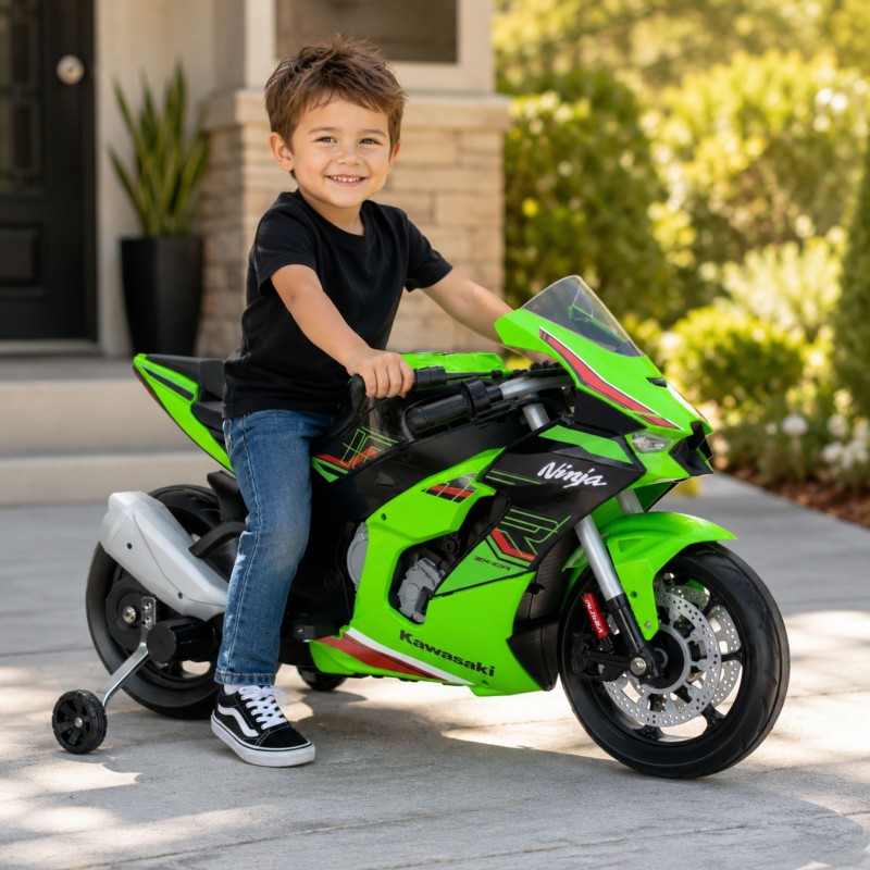 INJUSA Motocykl Kawasaki Ninja ZX R10 12V