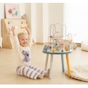 VIGA PolarB Drewniany Stolik Edukacyjny Manipulacyjny Przeplatanka Montessori