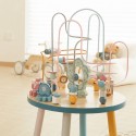 VIGA PolarB Drewniany Stolik Edukacyjny Manipulacyjny Przeplatanka Montessori