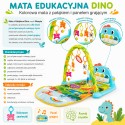 WOOPIE BABY Mata z Pałąkiem Dino