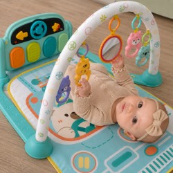 Woopie Baby Interaktívna edukačná podložka s piankom 10 ks