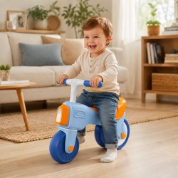 Woopie Baby Detské odrážadlo a bicykel bez pedálov – So svetlom a zvukom