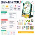WOOPIE Dwustronna Tablica Magnetyczna do Rysowania i Nauki Liczb oraz Liter 56 el.