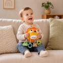 WOOPIE Baby Pluszowy Lew Maskotka Interaktywna Przytulanka Muzyczna z Zawieszkami i Gryzakami