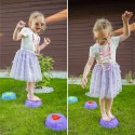 WOOPIE Kamienie Balansujące Świecące Sensoryczne Trening Równowagi 6 szt