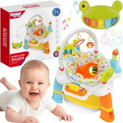 Woopie Baby Interaktívny edukačný stolík s otočným sedadlom od 12 mesiacov