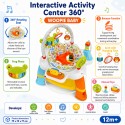 Woopie Baby Interaktívny edukačný stolík s otočným sedadlom od 12 mesiacov