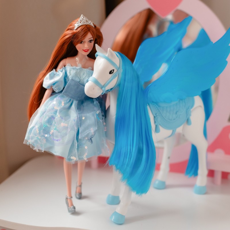 WOOPIE ROYAL Interaktywny Magiczny Konik Pegaz dla Księżniczki