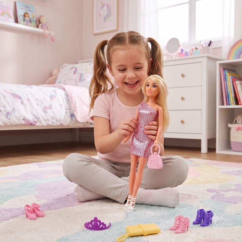 WOOPIE ROYAL Lalka Lili Modelka Stylistka Modowa z Akcesoriamii