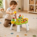 Woopie Baby Interaktívny edukačný stolík 2v1 – Lovenie rybičiek, sorter a zatĺkačka so zvukom a svetlom