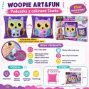 WOOPIE ARTFUN Zestaw Kreatywny Poduszka do Ozdobienia Sówka