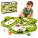 WOOPIE Tor Samochodowy XXL Dinozaury 240 el.