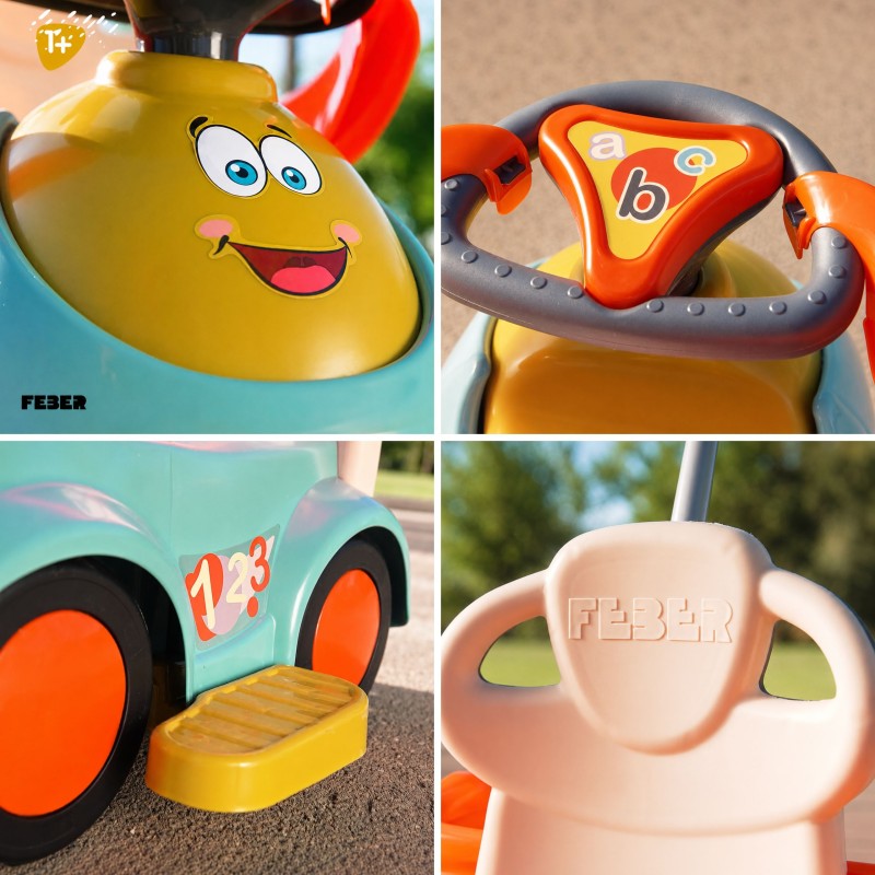 FEBER Jeździk Pchacz Bujak CASUAL PUSH N’GO Wielofunkcyjny 5w1