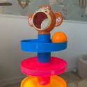 WOOPIE BABY Kulodrom Tor Kulkowy Zestaw Spirala + 3 Kulki