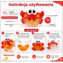 WOOPIE BABY Zabawka do Kąpieli Krab do Robienia Piany z Melodią