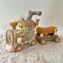 WOOPIE BABY Interaktywny Pociąg Jeździk Pchacz 3w1 Edukacyjny Grający Światło