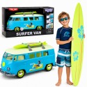 WOOPIE Samochód Bus Surfingowy Klasyczny Ze Światłem I Dźwiękiem Model 1:14