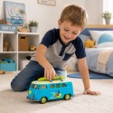 WOOPIE Samochód Bus Surfingowy Klasyczny Ze Światłem I Dźwiękiem Model 1:14