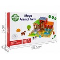 WOOPIE GREEN Mega Farma Figurki Zwierząt Stajnia Obora Kurnik 18 el.