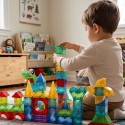 WOOPIE Klocki Magnetyczne Konstrukcyjne Sześciany 3D Zestaw Edukacyjny 63 el.