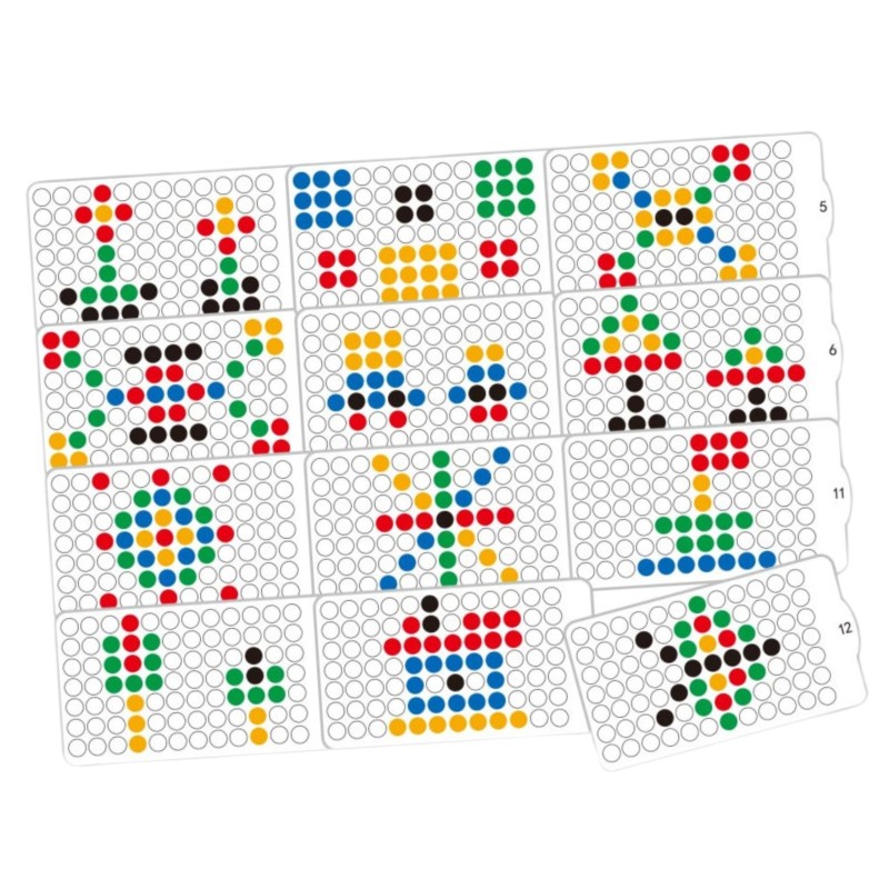 WOOPIE Tablica Magnetyczna dla Dzieci Montessori MagPad Słonik